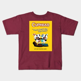 Cuphead : Don't Deal with The Devil ! Kids T-Shirt